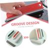Ciieeo 3pcs Reusable Set Multifunctional Window Scraper and Shower Door Wiper Convenient for Home Use Water Tool in Pink Green and Gray view 2