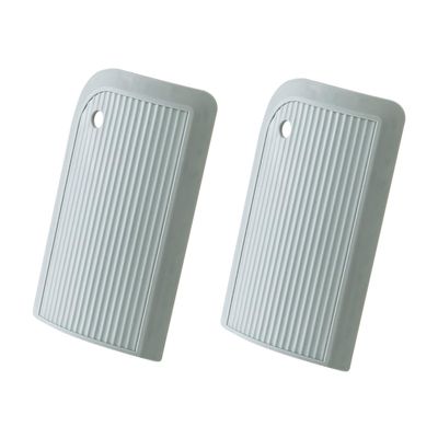minkissy 2pcs Glass Water Scraper Wiper Durable Cleaning Tool for Mirrors Windows and Shower Doors Design for Results Bathroom and Home Cleaning
