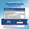 Nature's Truth Magnesium Complex Supplement 10 Forms | 300mg | 60 Capsules view 2