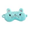 minkissy Fluffy Cat Design Sleep Mask Soft Plush Eye Cover for Naps and Sleeping Lightweight Night Blindfold for Comfortable Rest view 1