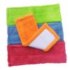 Beavorty Microfiber Mop Replacement Covers Coral Fleece Pad for Efficient Household Cleaning for Hardwood Tile and Smooth Orange view 2