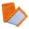 Beavorty Microfiber Mop Replacement Covers Coral Fleece Pad for Efficient Household Cleaning for Hardwood Tile and Smooth Orange view 3
