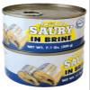 Baltik Saury Natural In Brine 7.1Oz - Wild-Caught Saury, Omega-3-Rich Fish view 1