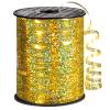 600 Yards Gold Curling Ribbon 1/5 Inch Balloon String Ribbon Metallic Gold Ribbons for Gift Wrapping Balloon Art Crafts Wedding Party Decorations view 1