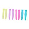 4 Pairs Cuticle Trimmer Handle Silicone Sleeve for Manicure Tools view 1