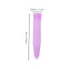 4 Pairs Cuticle Trimmer Handle Silicone Sleeve for Manicure Tools view 2