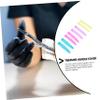 4 Pairs Cuticle Trimmer Handle Silicone Sleeve for Manicure Tools view 3