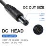 27V 0.5A Charger for Sharper Image Compatible with Sharper Image Massage Gun 1013002 1013985 1012667 2437599(NOT for 18V) Support 27V Massage Gun Power Cord view 2
