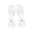 Beaupretty Durable Kitchen Protective Gloves Reusable Cleaning Gloves Rubber Material Flamingo Printing Size Flamingo Pattern view 1