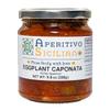 Aperitivo Siciliano - Authentic Sicilian Eggplant Caponata - Handcrafted with Select Ingredients Grown in Sicily - 4-Pack of 6.3 oz Jars - Traditional Italian Side Dish - Made in Italy view 1