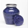 At Peace Memorials Alloy Cremation urn for Ashes - Jewel Marble Stone 3 Cubic Inches (Purple) view 2