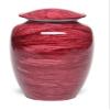 At Peace Memorials Alloy Cremation urn for Ashes - Jewel Marble Stone 200 Cubic Inches (Red) view 1