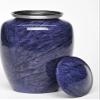At Peace Memorials Alloy Cremation urn for Ashes - Jewel Marble Stone 200 Cubic Inches (Purple) view 2