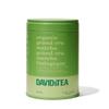 DAVIDsTEA Organic Grand Cru Matcha Organic Matcha Powder Medium Caffeine 64g Iconic Tin Vibrant, Smooth & Balanced Matcha Blend for Whisking, Iced Lattes or Energizing Daily Sips view 1