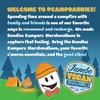 Dandies Jumbo Campers Vegan Marshmallows, No Artificial Flavorings, Food Dyes, Corn Syrup, or Gelatin, Perfect for Roasting, Smores, or Snacking (Jumbo) view 3