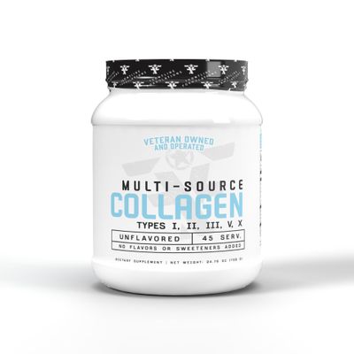 FRONTLINE FORMULATIONS Multi-Source Collagen, Promotes Hair, Skin and Nail Health (Unflavored)