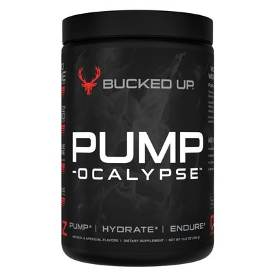 Pump-ocalypse Blood Raz | Nitric Oxide and L Arginine Supplement with Citrulline Malate, GlycerPump | Ultimate N.O. Booster | Lean Muscle Support for Blood Flow, Vascularity, Hydration and Endurance