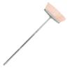 Beaupretty Long Handle Broom with Stainless Steel Handle Heavy Duty Kitchen and Household Cleaning Tool for Efficient Dust and Hair Sweeping for Indoor and Outdoor Use view 1
