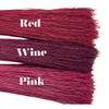 20" or 16" Broom Corn, 1/2 lbs Bundles, Hand Dyed by Meckley Brooms (20.00, Pink) view 2