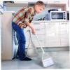 ABOOFAN 1 Set Mini Broom Standing Dustpan Household Cleaning Tools Small Standing Broom Detailing Brush Broom with Dustpan Floor Cleaning Broom Dust Pan Cleaning Small Dustpan Hand Broom view 4