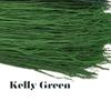 20" or 16" Broom Corn, 1/2 lbs Bundles, Hand Dyed by Meckley Brooms (20.00, Kelly Green) view 2