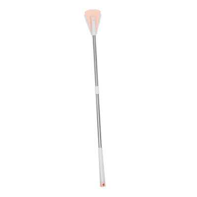 Beavorty Long Bristle Floor Brush for Bathroom Stiff Bristles Broom Home Broom Cleaning Supply