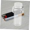 minkissy Lighter Case Sleeve Transparent Design Portable Protective Cover for Outdoor Use Anti-Slip and Explosion- for Lighter Storage and Safety view 2