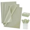 BEISHIDA 100 Sheets Sage Green Tissue Paper Bulk, Wrapping Tissue Paper for Gift Bags, 14 x 20 Inch Gift Wrap for Birthday Wedding Graduation DIY Crafts Holiday Flowers view 1