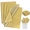 BEISHIDA 100 Sheets Gold Tissue Paper Bulk, Metallic Wrapping Tissue Paper for Gift Bags, 14 x 20 Inch Gift Wrap for Birthday Wedding Graduation DIY Crafts Holiday Flowers view 1