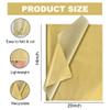 BEISHIDA 100 Sheets Gold Tissue Paper Bulk, Metallic Wrapping Tissue Paper for Gift Bags, 14 x 20 Inch Gift Wrap for Birthday Wedding Graduation DIY Crafts Holiday Flowers view 2