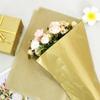 BEISHIDA 100 Sheets Gold Tissue Paper Bulk, Metallic Wrapping Tissue Paper for Gift Bags, 14 x 20 Inch Gift Wrap for Birthday Wedding Graduation DIY Crafts Holiday Flowers view 4