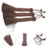 Mipcase 3pcs Hard Crevice Cleaning Brush Bonsai Brush Palm Fiber Garden Cleaning for Parts view 2
