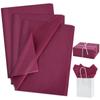 BEISHIDA 100 Sheets Dark Red Tissue Paper Bulk, Wrapping Tissue Paper for Gift Bags, 14 x 20 Inch Gift Wrap for Valentine Birthday Wedding Graduation DIY Crafts Holiday Flowers view 1