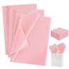 BEISHIDA 100 Sheets Pink Tissue Paper Bulk, Wrapping Tissue Paper for Gift Bags, 14 x 20 Inch Gift Wrap for Valentine Birthday Wedding Graduation DIY Crafts Holiday Flowers view 1