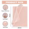 BEISHIDA 100 Sheets Grey Pink Tissue Paper Bulk, Wrapping Tissue Paper for Gift Bags, 14 x 20 Inch Gift Wrap for Valentine Birthday Wedding Graduation DIY Crafts Holiday Flowers view 2