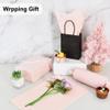 BEISHIDA 100 Sheets Grey Pink Tissue Paper Bulk, Wrapping Tissue Paper for Gift Bags, 14 x 20 Inch Gift Wrap for Valentine Birthday Wedding Graduation DIY Crafts Holiday Flowers view 3