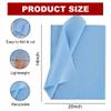 BEISHIDA 100 Sheets Grey Blue Tissue Paper Bulk, Wrapping Tissue Paper for Gift Bags, 14 x 20 Inch Gift Wrap for Birthday Wedding Graduation DIY Crafts Holiday Flowers view 2