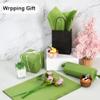BEISHIDA 100 Sheets Olive Green Tissue Paper Bulk, Wrapping Tissue Paper for Gift Bags, 14 x 20 Inch Gift Wrap for Birthday Wedding Graduation DIY Crafts Holiday Flowers view 3