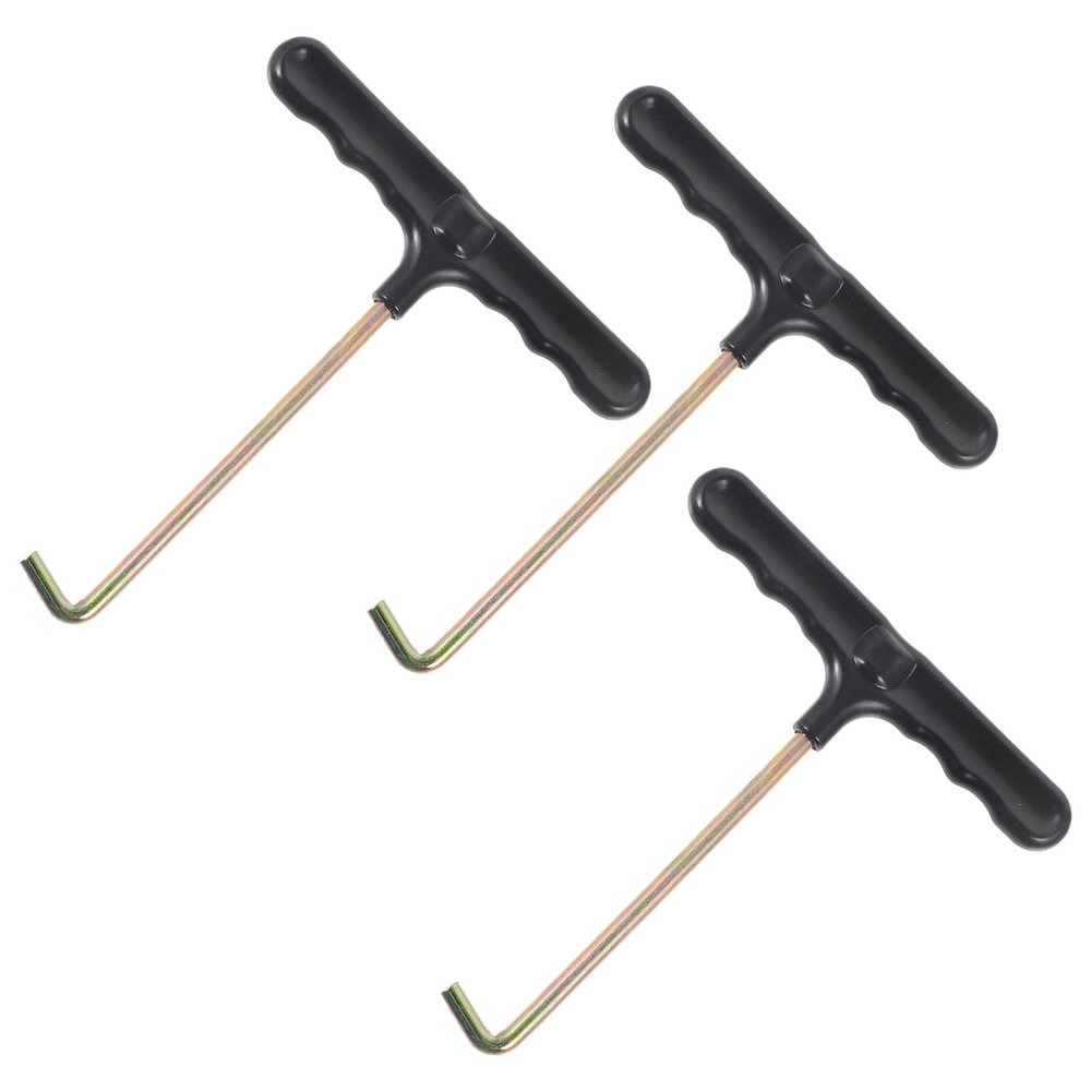 Outanaya 3pcs Portable Shoelace Tighteners for Skates and Shoes Wear-Resistant Pullers with Ergonomic Grip for Athletic Footwear and Daily Use