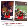 Beavorty 2pcs Flower Wrapping Boxes Creative Envelope Packaging for Floral Arrangements for Weddings Birthdays and Festivals for Florists and Home Use view 2