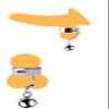 Men's Stainless Steel Exercise Metal Restraint Metal Weight Ring Steel Ball Pendant Ring (Color : B, Size : 35mm) view 4