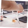 Beaupretty 1set Mini Cleaning Broom Set Dustpan for Efficient Household Cleaning Compact Desktop Pet Hair Removal Tool Lightweight Easy to Store for Home and Office view 3