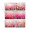 Aria Rae Design Pink Painted Wildflower cards, Set of 12, Greeting cards with envelopes, blank inside, wildflower cards, assorted cards, wild flower note cards, floral cards, art cards view 1