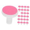 HAKIDZEL 24pcs Electric Nail Trimmer Pads for Toddlers Nail Grinding Heads Replacement Pads Sandpaper view 1