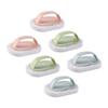 minkissy 6pcs Kitchen Pot Scrubbers Cleaning Sponge Home Kitchen Cleaning Brush Handle Scrub Sponges for Dishes view 1