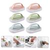 minkissy 6pcs Kitchen Pot Scrubbers Cleaning Sponge Home Kitchen Cleaning Brush Handle Scrub Sponges for Dishes view 4