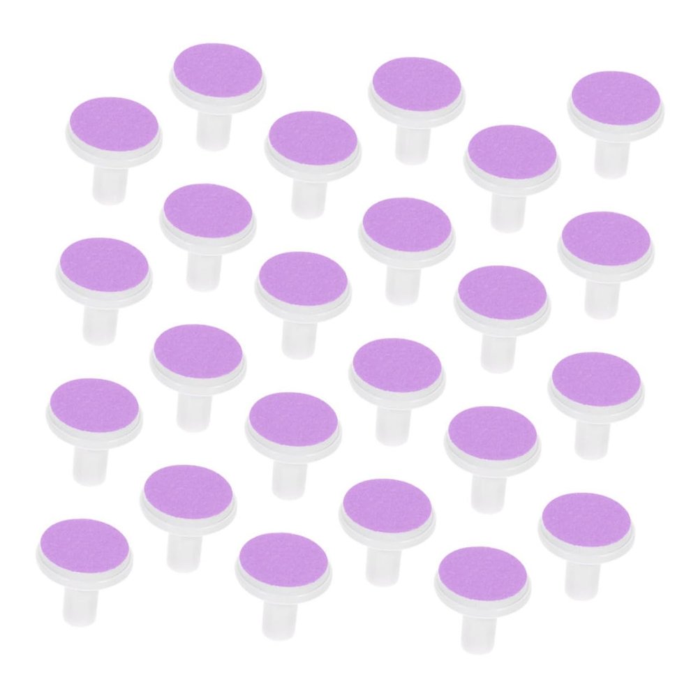 VINTORKY 24pcs Electric Nail Trimmer Replacement Pads Boy Girl Nail Grinding for Use Compatible Boy Girl and Newborns