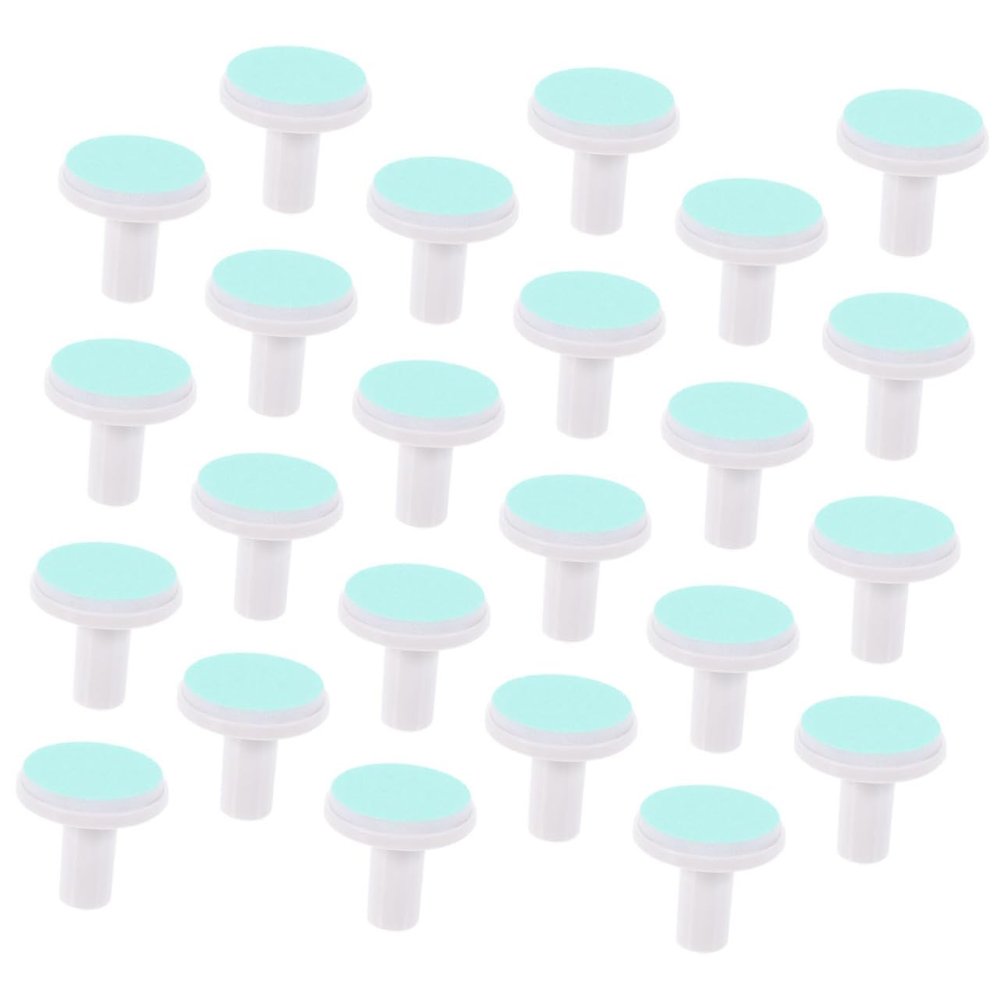 HAKIDZEL 24pcs Electric Nail File Pads for Boy Girl Safe Replacement Trimmer for Nail Care Easy to Install and Use Grinding Pads for Boy Girl Grooming