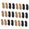 Outanaya 20pairs Self-Adhesive Heel Pads for Women Men Brown Black Anti-wear Cushion Stickers for Blister Prevention Comfort Durable Foot Care Protector view 3