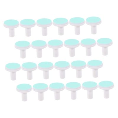Gogogmee 24pcs Nail Trimmer Replacement Pads Electric File Heads for Boy Girl Care Safe Sandpaper Material Fit for Electric Nail Trimmers Easy to Use